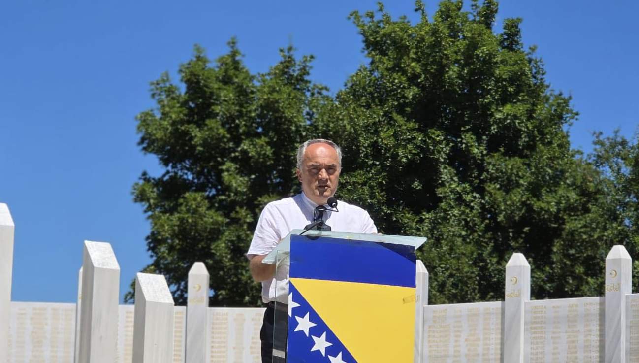 Mustafa.jpg - U Kljunima kod Nevesinja obilježena 33. godišnjica zločina počinjenog nad Bošnjacima ovoga kraja