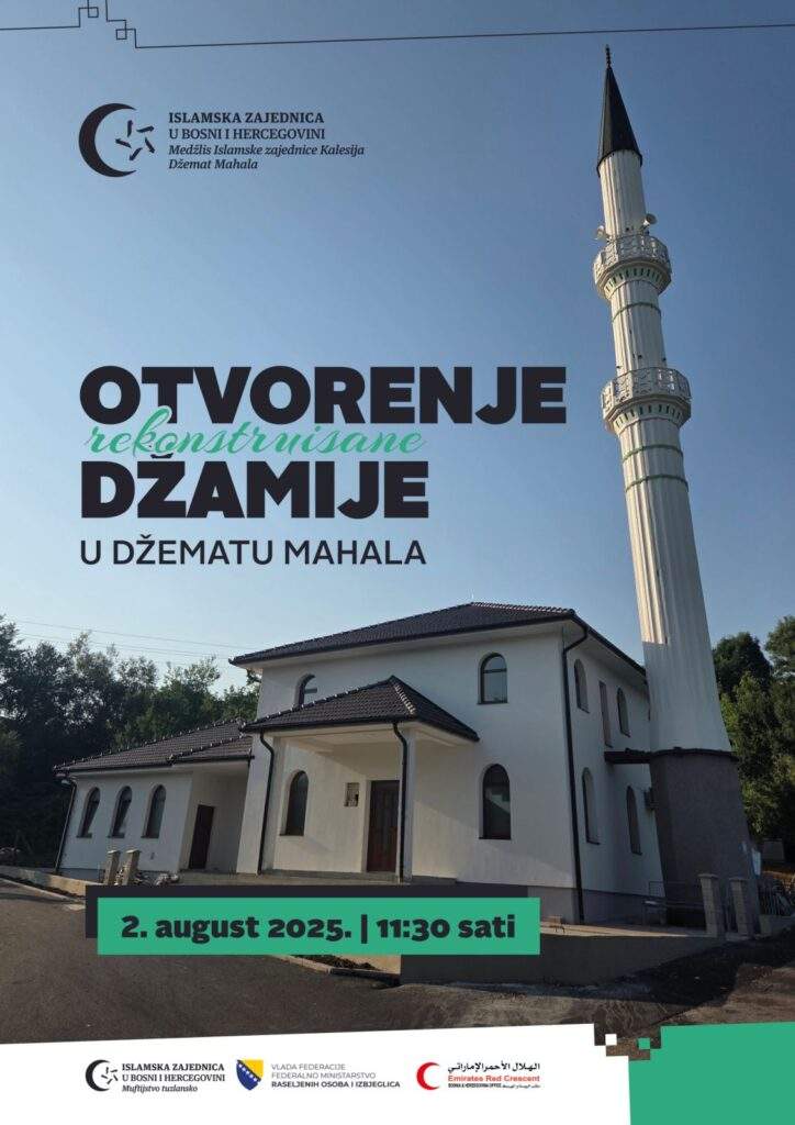 otvorenje_mahala_2_8-724x1024.jpg - MIZ Kalesija: Svečanost povodom Otvorenja rekonstruisane džamije u Mahali