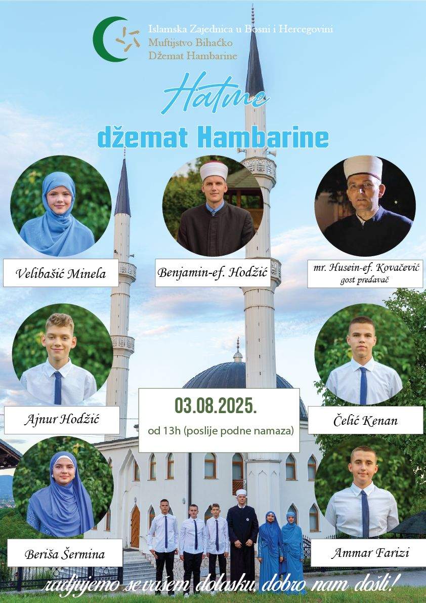 Hatme.jpg - MIZ Prijedor: U nedjelju u Hambarinama hatmenska svečanost četvrte generacije mekteblija