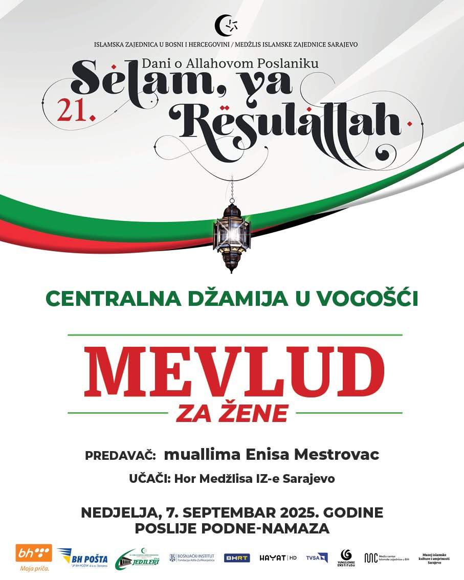 mevlud-za-zene.jpg - Selam, ya Resulallah: Mevlud za žene u Centralnoj džamiji u Vogošći