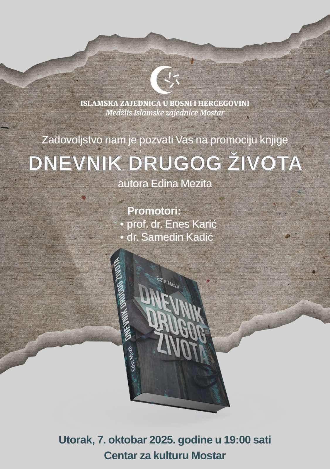 viber_slika_2025-10-03_09-15-07-618.jpg - Promocija knjige “Dnevnik drugog života” Edina Mezita u utorak 7. oktobra
