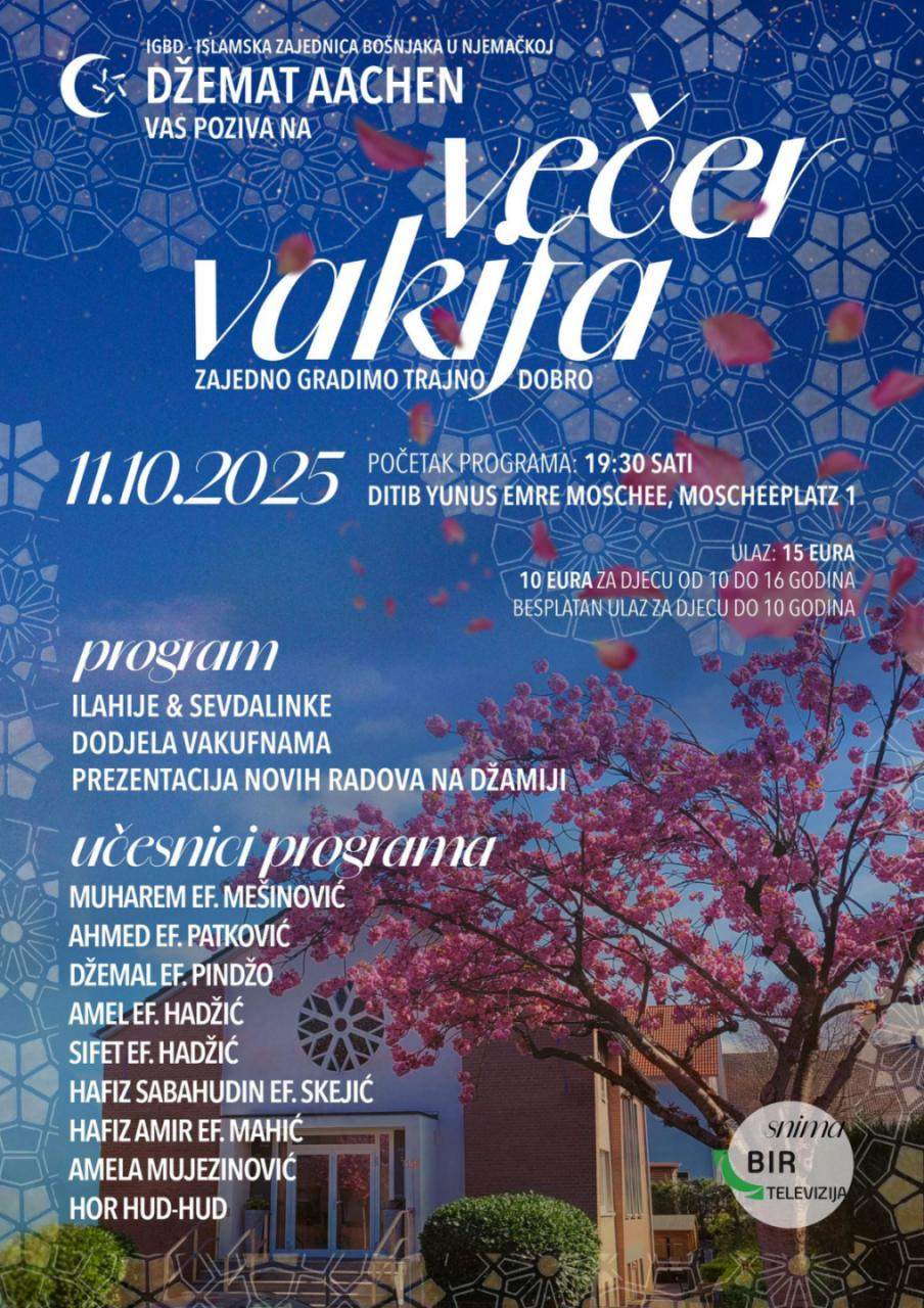 Achen.jpg - Džemat Aachen organizira Večer vakifa – 