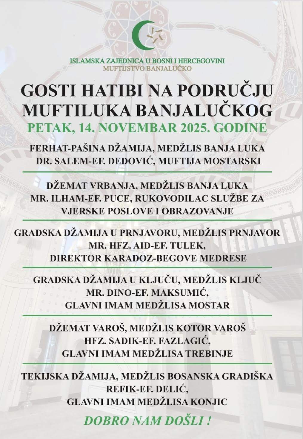 0.jpeg - Gosti hatibi na području Muftiluka banjalučkog