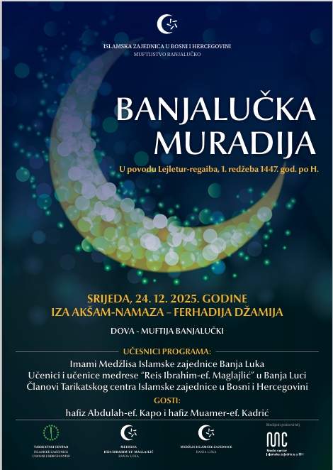 m-4.jpg - Banjalučka muradija 24. decembra u Ferhat-pa&scaron;inoj džamiji