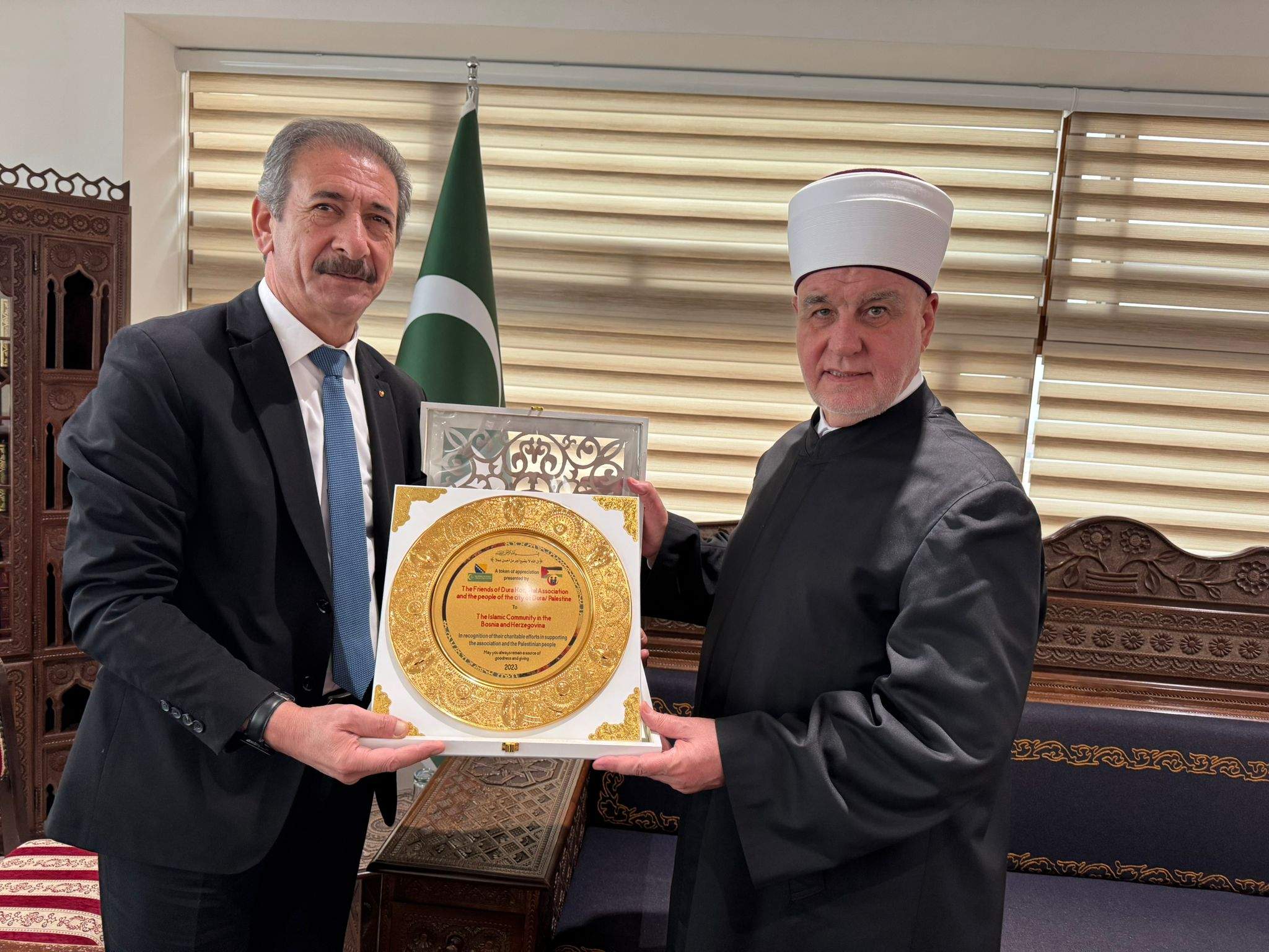 4.jpeg - Reisul-ulema u opro&scaron;tajnu posjetu primio palestinskog ambasadora 244