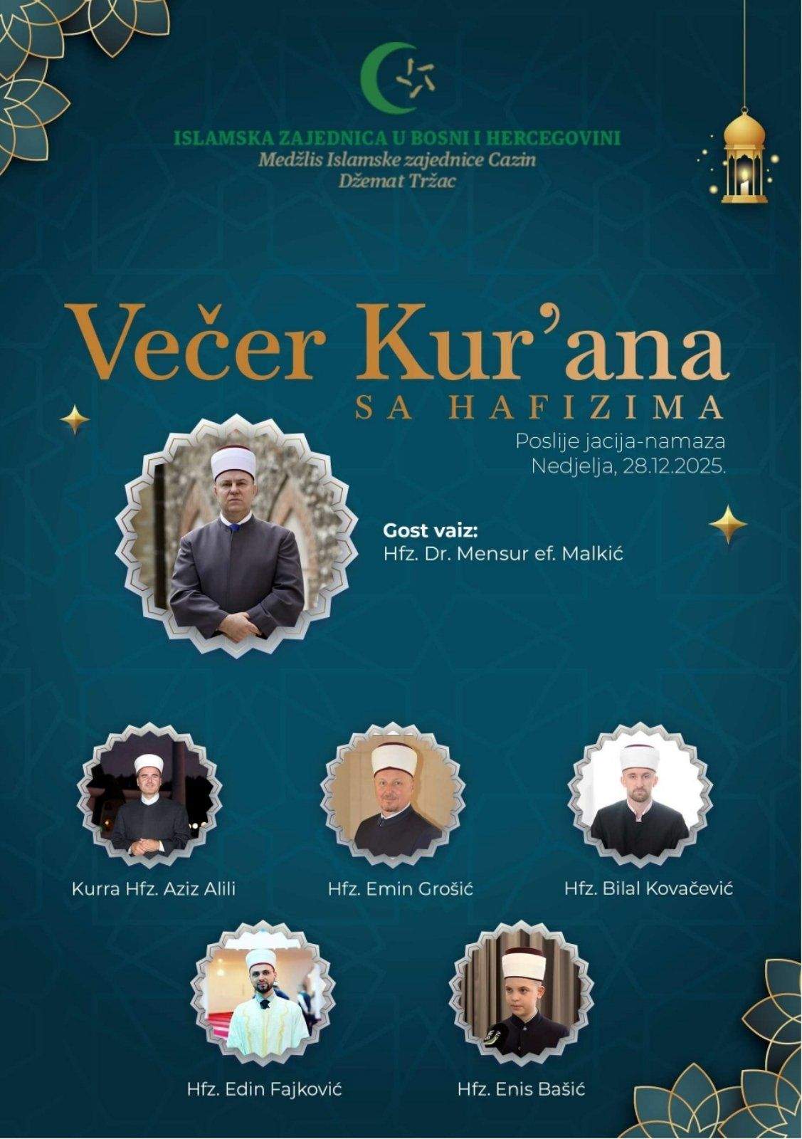 600321984_1287179053445068_4769775065640403476_n.jpg - U džematu Tržac održana Večer Kur&rsquo;ana sa hafizima