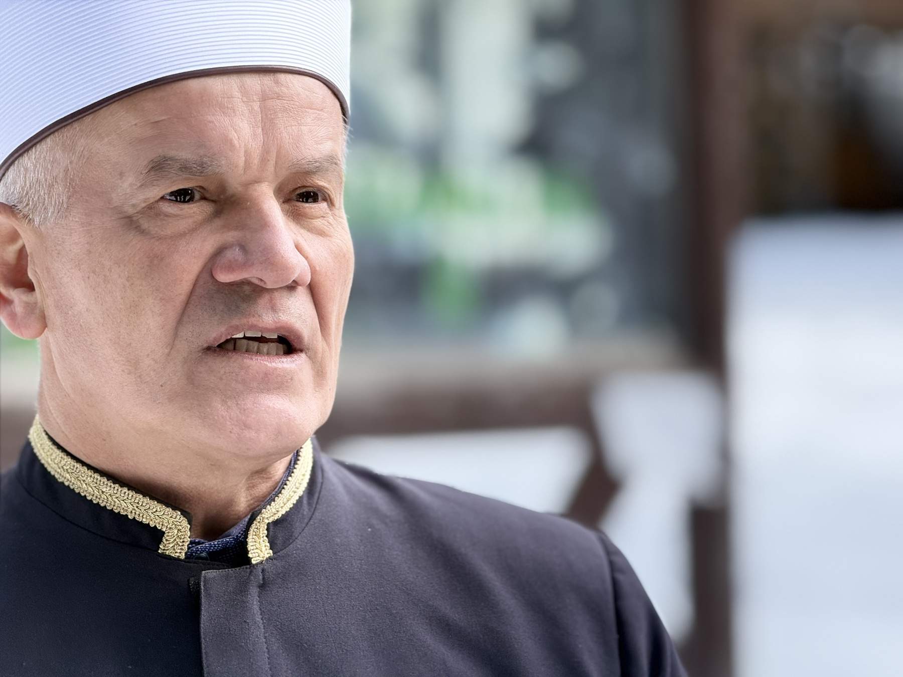 Dženaza rahmetli Šefkiji Duranoviću (9).jpg - Dženaza rahmetli Šefkiji Duranoviću klanjana na musalli Ratne džamije na Igmanu