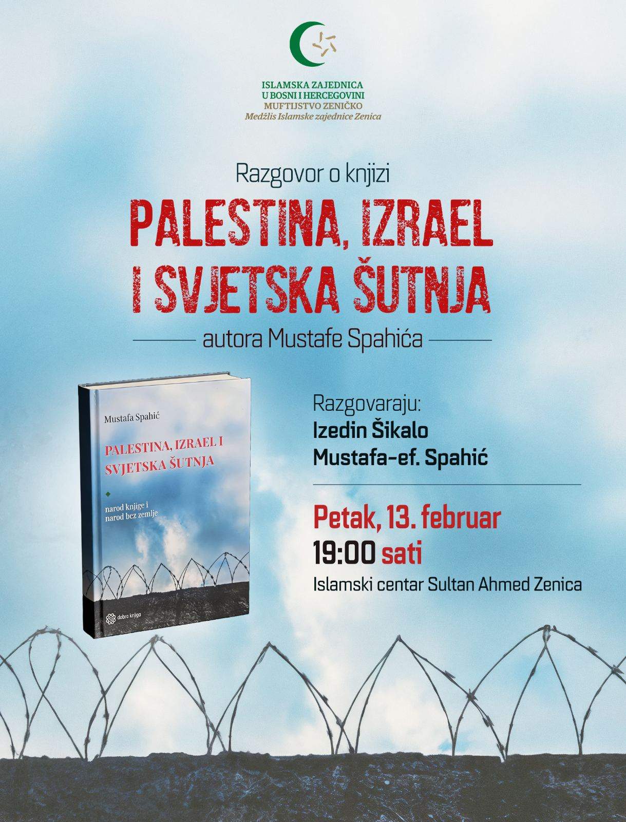 IMG-01a62a351d63807987e78e1b8ef29bde-V.jpg - Razgovor o knjizi &bdquo;Palestina, Izrael i svjetska &scaron;utnja&ldquo; u Zenici