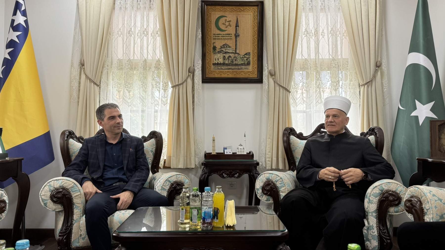 IMG_0215.jpeg - Banja Luka: Prijem za medije u Muftijstvu banjalučkom &ndash; nagla&scaron;ena važnost odgovornog izvje&scaron;tavanja i afirmacije suživota