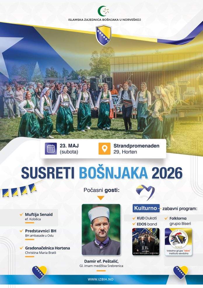 www.dizajnba.com-susretibosnjaka2026a-696x985.jpg - Horten domaćin Susreta Bo&scaron;njaka u Norve&scaron;koj: Sportski, kulturni i edukativni program u dvije dvorane