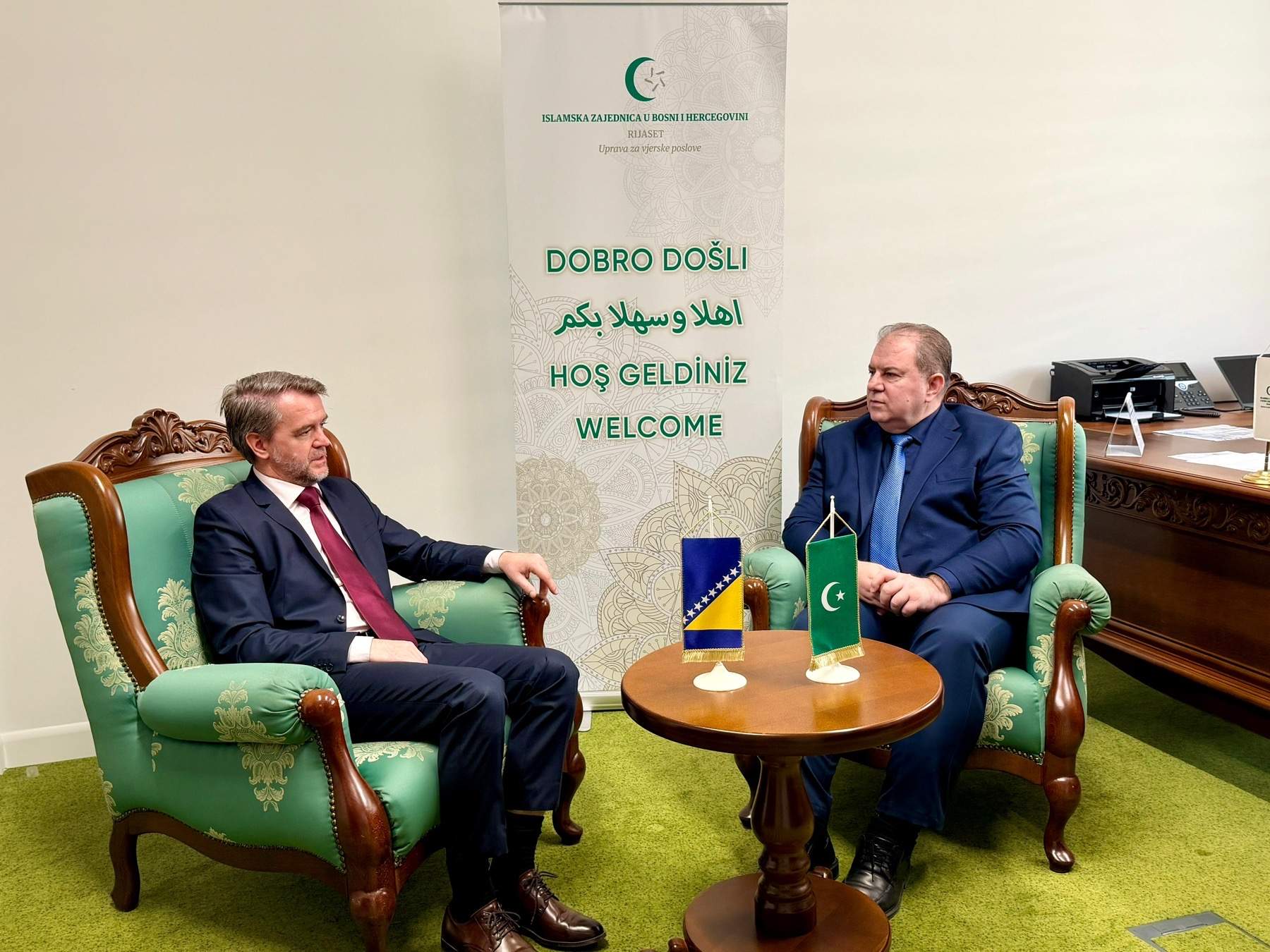 IMG_0424.jpeg - Muftija za Zapadnu Evropu Senaid-ef. Kobilica u radnoj posjeti upravama Rijaseta Islamske zajednice