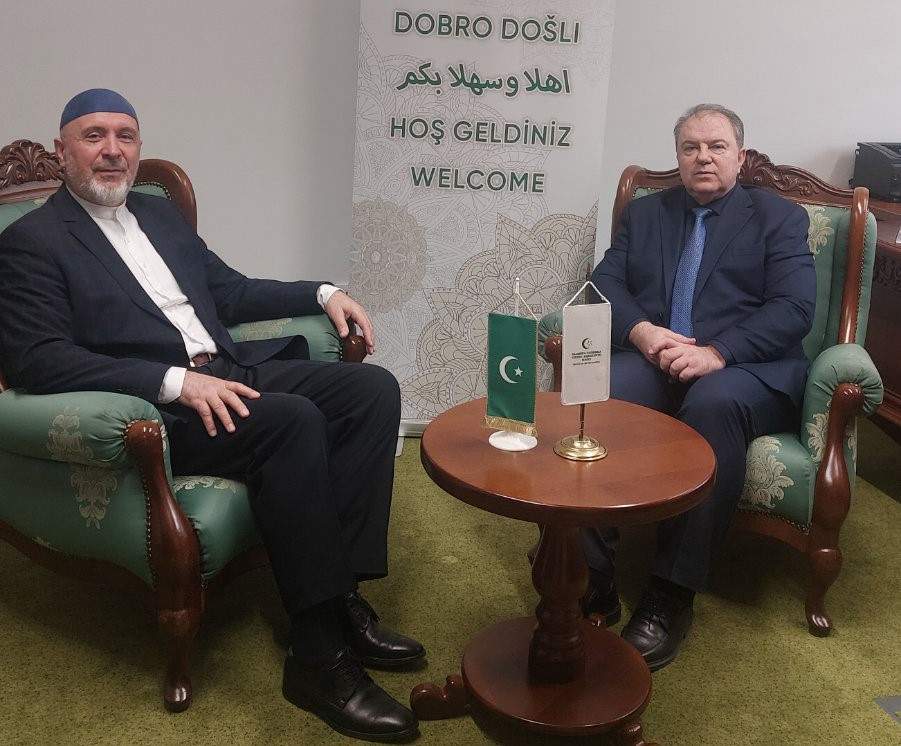Malkić-Adilović.jpeg - Muftija travnički posjetio direktora Uprave za vjerske poslove