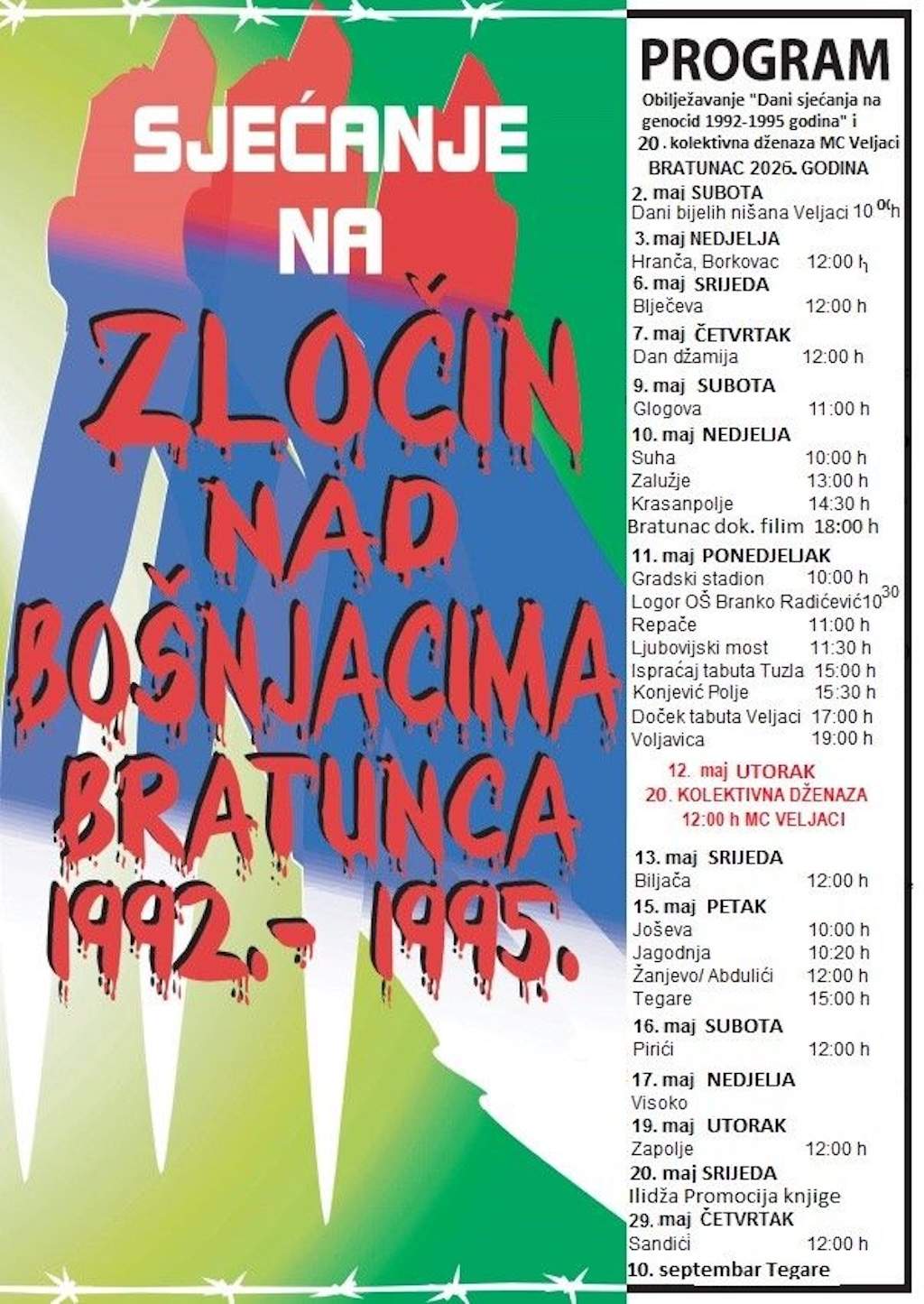 Zločin-Bratunac.jpg - Bratunac: Danas obilježavanje 34. godi&scaron;njice logora i zločina nad Bo&scaron;njacima
