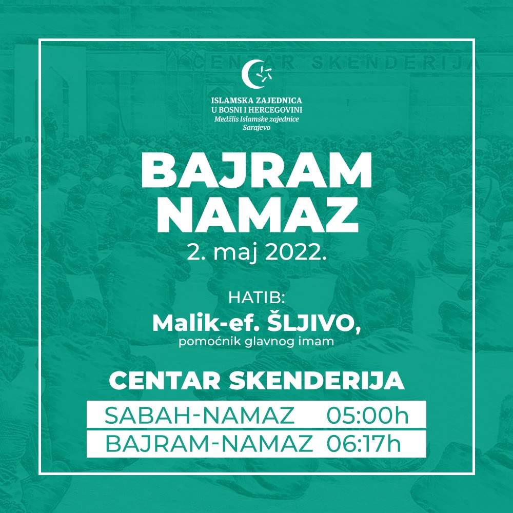 16-25-23-skenderija-bajram.jpg - MIZ Sarajevo: Ove godine namaz će se obaviti i u Igmanskoj džamiji i KSC Skenderija