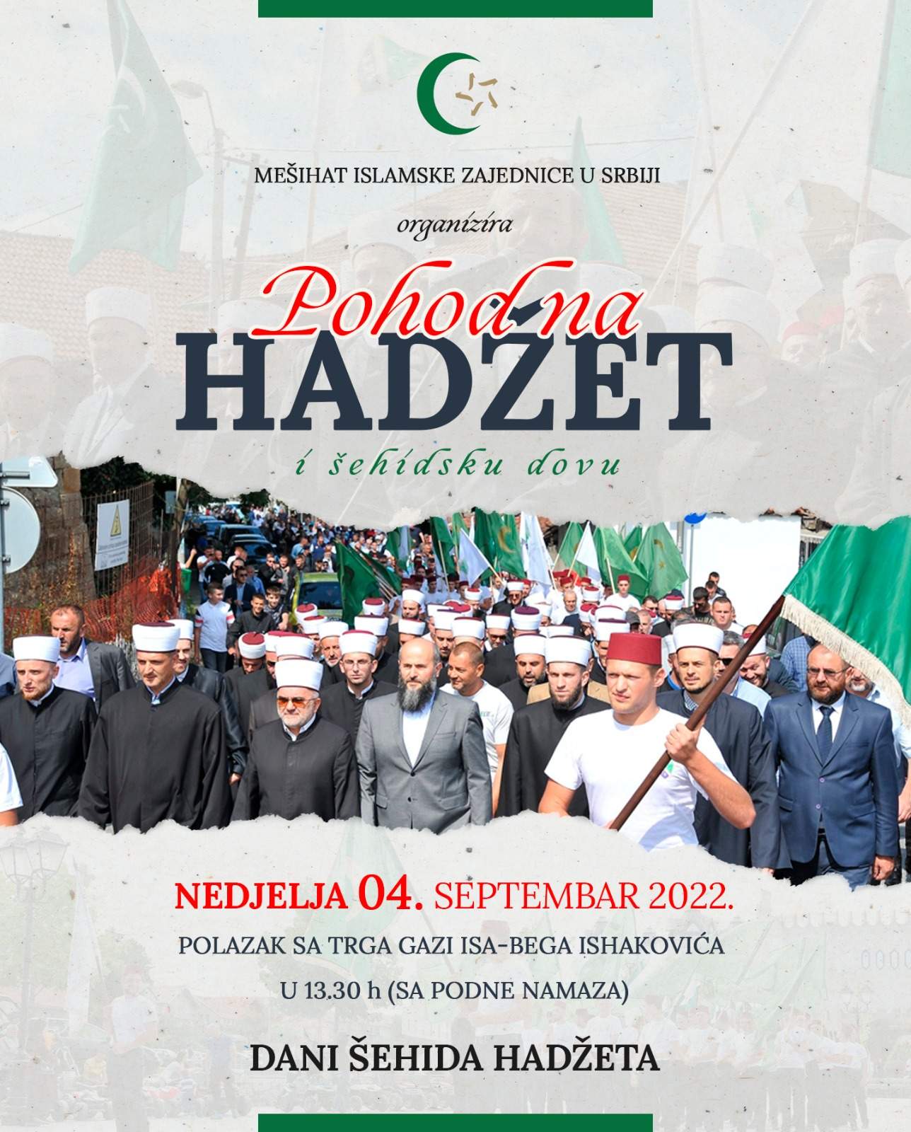 pohod-na-hadzet-plakat-2022.jpeg - Novi Pazar: Danas Pohod na Hadžet i šehidska dova