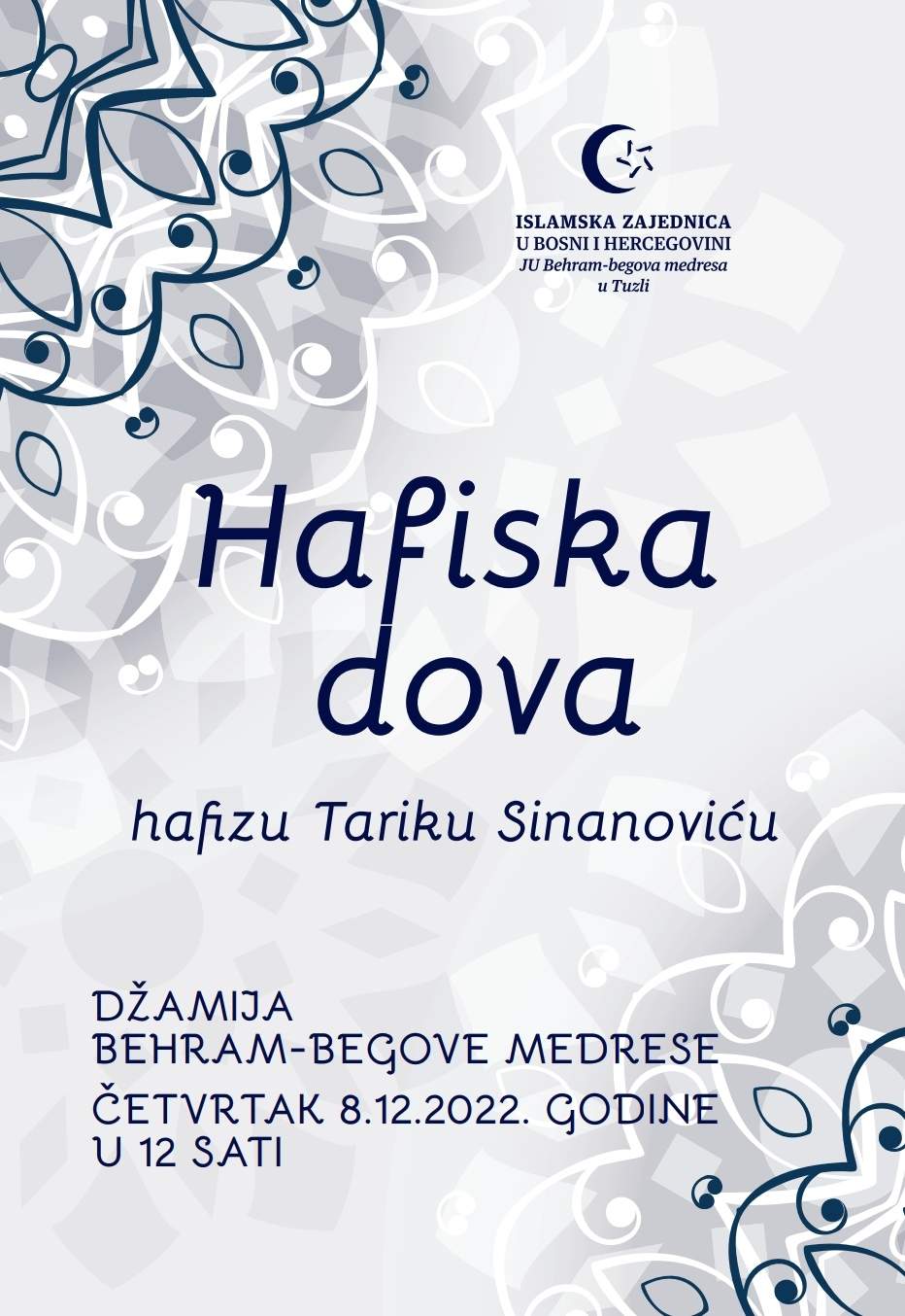 Hafiska_PLakat.jpg - Sutra hafiska dova Tariku Sinanoviću 