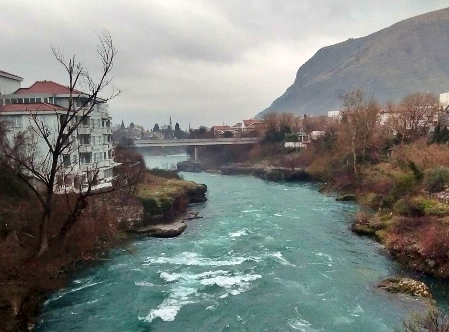 Neretva (Foto: Džemal Ćesir) - Žuti meteoalarm: U porastu nivo rijeke Une, Sane i Bosne, zbog novih padavina prognozira se njihov daljnji rast