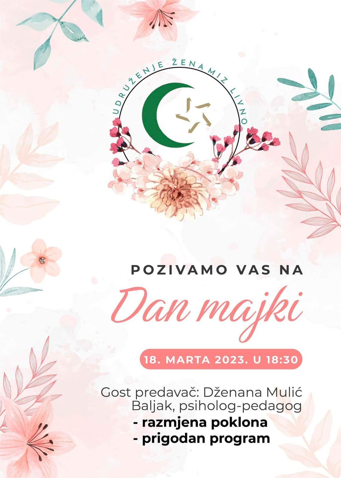 viber_slika_2023-03-13_09-45-39-586.jpg - Udruženje žena MIZ Livno organizuje program povodom Dana majki