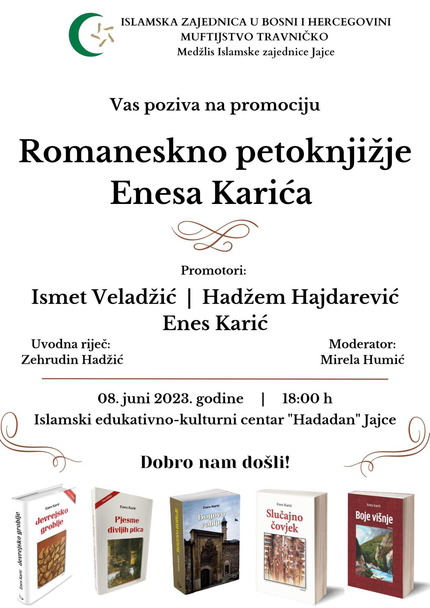 348364090_221672223999793_6840619058565024028_n.jpg - Jajce: Sutra promocija romana akademika Karića