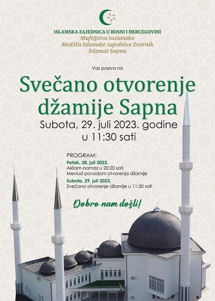 viber_slika_2023-07-28_08-38-16-280.jpg - Sutra svečano otvorenje džamije u Sapni