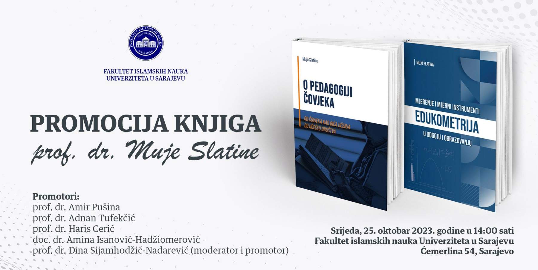 viber_slika_2023-10-23_14-33-33-566.jpg - FIN: U srijedu promocija knjiga prof. dr. Muje Slatine