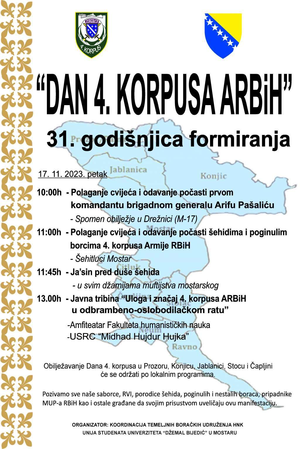 l_8fffe82fd938ca9e947c5c0415946c1c.jpg - U petak obilježavanje 31. godišnjice formiranja 4. korpusa Armije RBiH